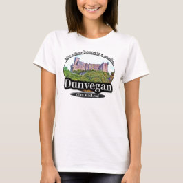 Camiseta Castelo Scotland de MacLeod Dunvegan do clã