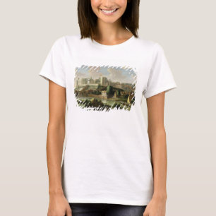 Camiseta Castelo visto da Tamisa, c.1700 de Windsor (óleo