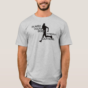 Camiseta Castigue Seu Corpo Para Perfeitoar Sua Alma Corred