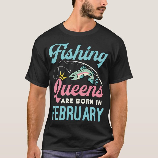 Camiseta Casting Lines & Caffeine Dreams Pesca de café  (Frente)