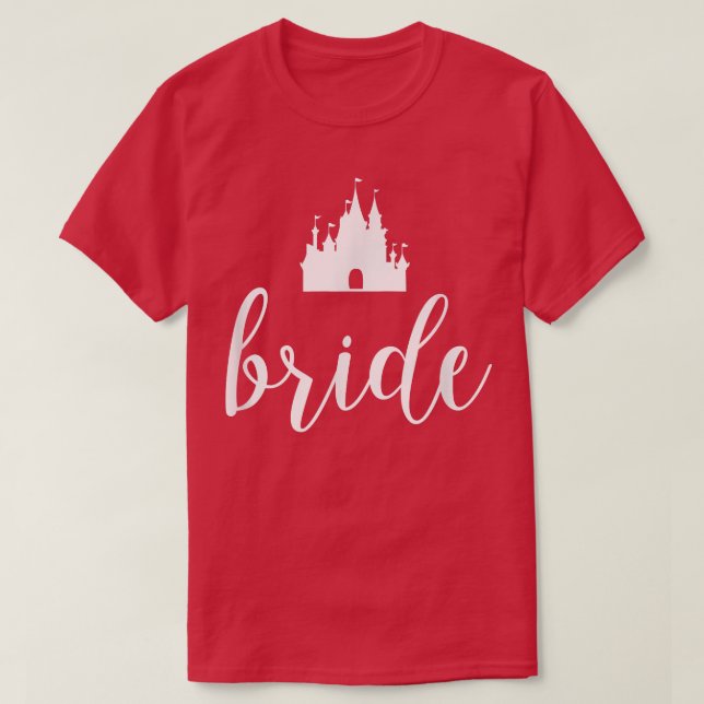 Camiseta Castle BrideWedding (Frente do Design)