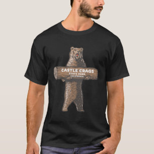 Camiseta Castle Crags State Park California Ca Bear Souveni