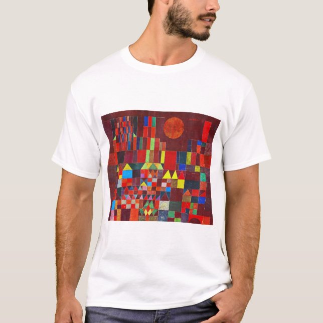 Camiseta Castle e Sun, Paul Klee (Frente)