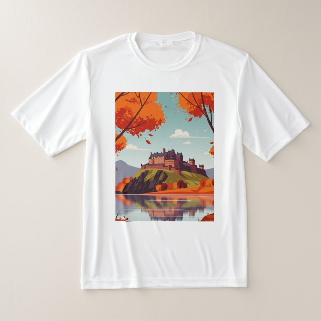 Camiseta Castle on a mountain (Postura )