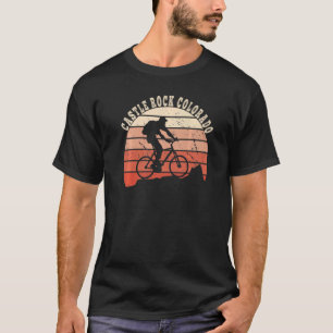 Camiseta Castle Rock Colorado Mountain Biking Biker Ciclist