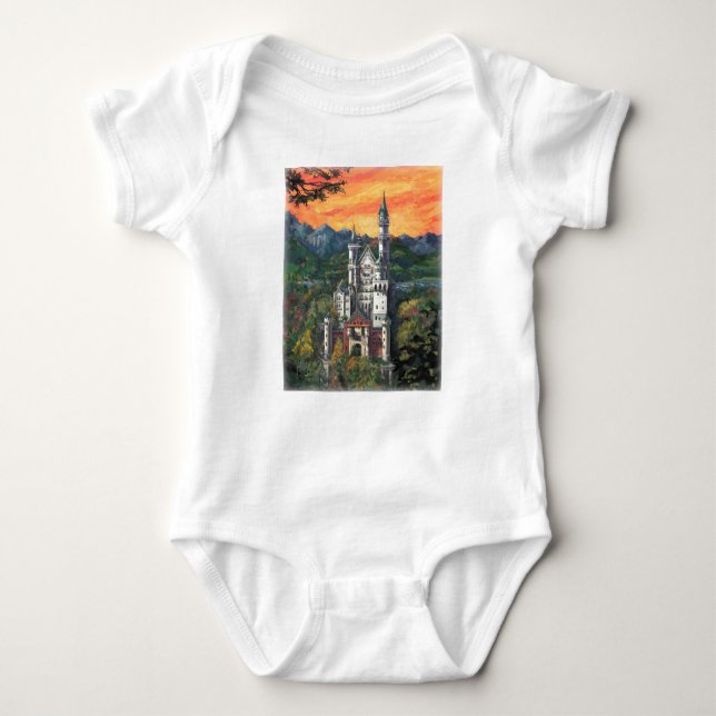 Camiseta Castle Schloss Neuschwanstein (Frente)