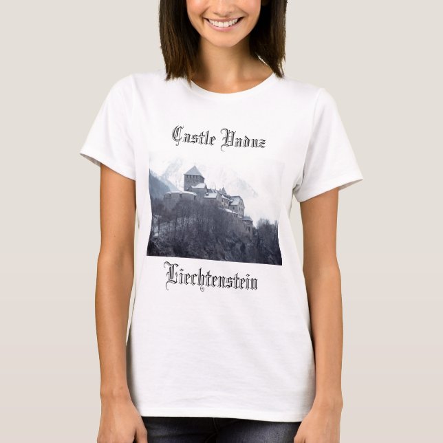 Camiseta Castle Vaduz Liechtenstein (Frente)