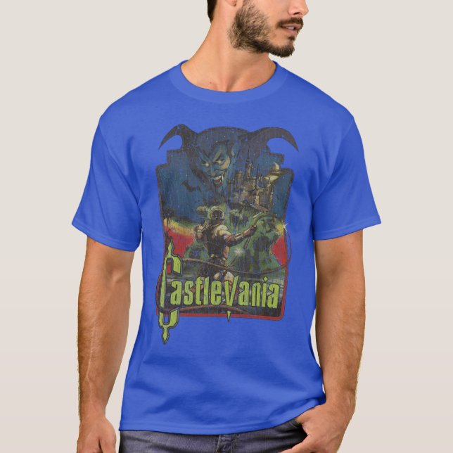 Camiseta Castlevania 1986 engraçado (Frente)