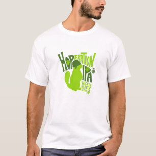 Camiseta Castor mau que fabrica cerveja Co. Hoperation IPA