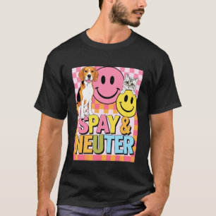 Camiseta Castrar e Esterilizar Resgate de Animais de Estima