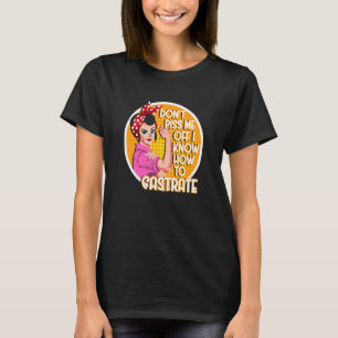 Camiseta Castrar Menina Feminista Feminismo Técnico Veterin