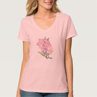 camiseta casual de manga curta