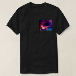 Camiseta Casual de Todos os Dias com Decote Redond