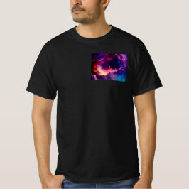 Camiseta Casual de Todos os Dias com Decote Redond