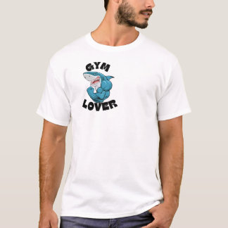 camiseta casual para amante de ginástica.