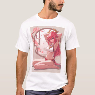 Camiseta Casual Yae Miko 11