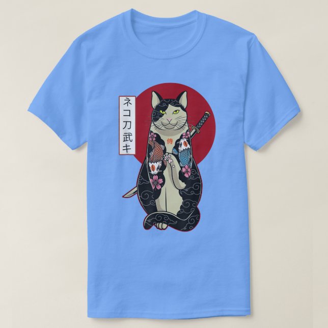 Camiseta Cat (Frente do Design)