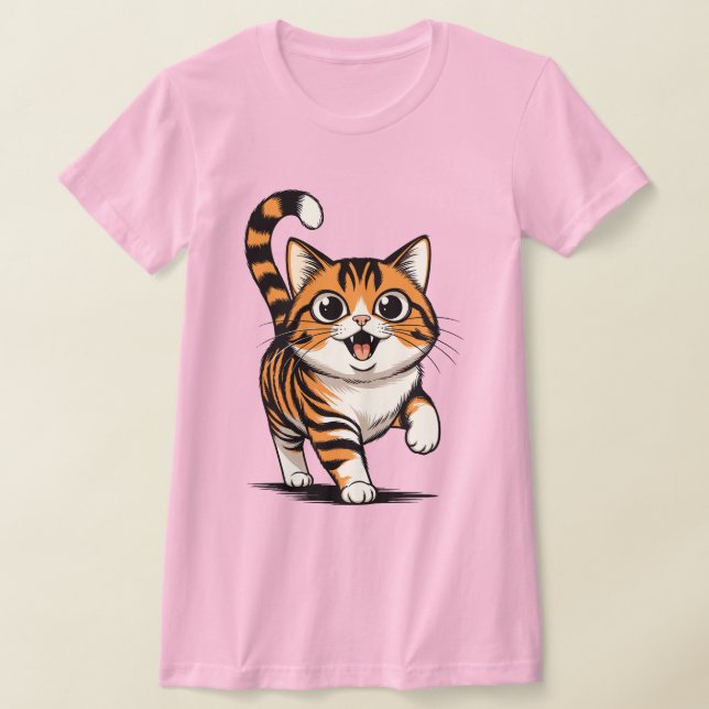 Camiseta cat (Postura )