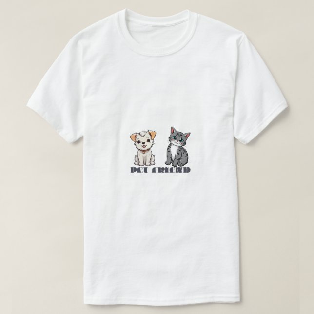 Camiseta Cat and dog  (Frente do Design)