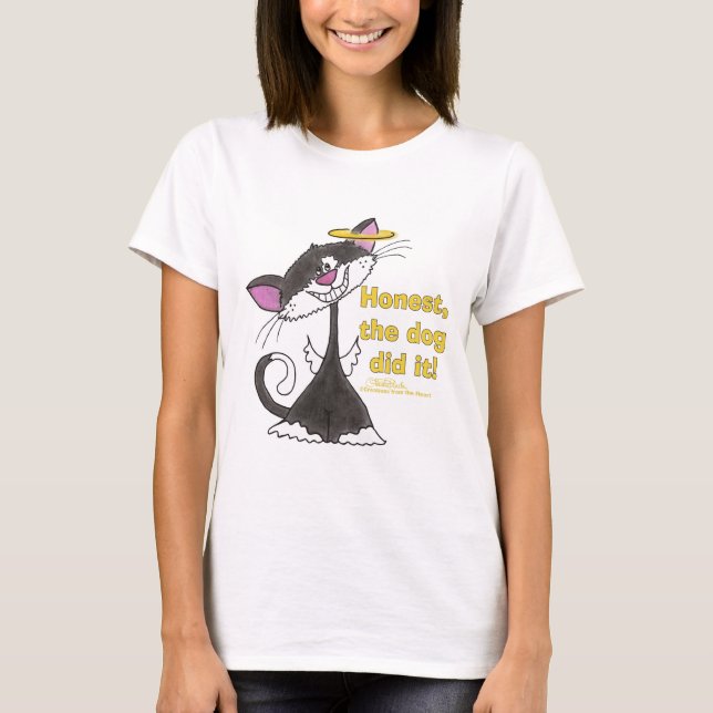 Camiseta Cat Angel (Frente)