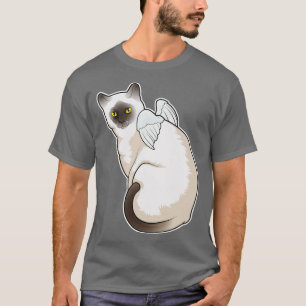 Camiseta Cat Angel Wings