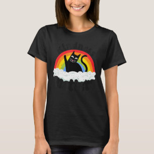 Camiseta Cat Anti Bullying Rainbow Kindness Importa Esped T