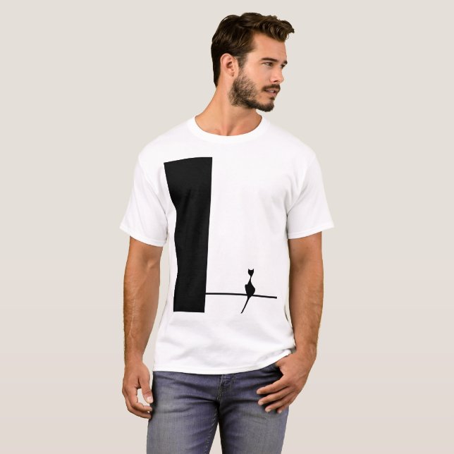 Camiseta Cat Art (Frente Completa)
