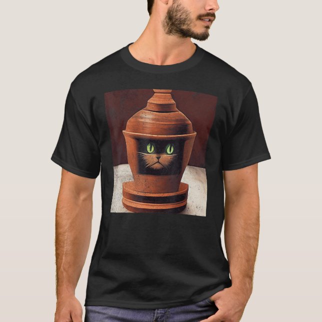 Camiseta Cat Art (Frente)