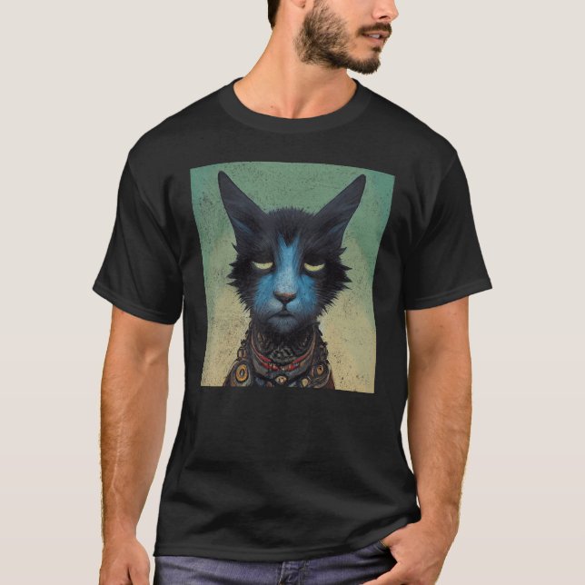 Camiseta Cat Art 10 (Frente)