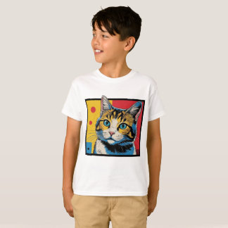 Camiseta Cat art design #1