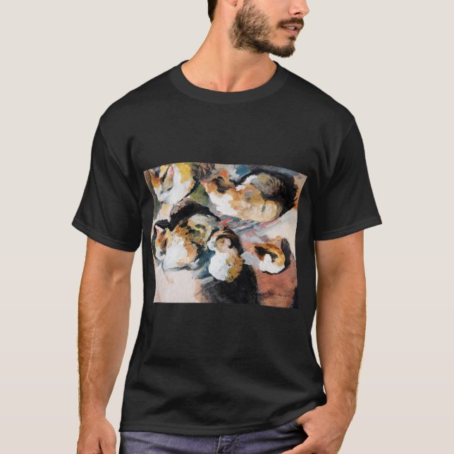Camiseta Cat, August Macke (Frente)
