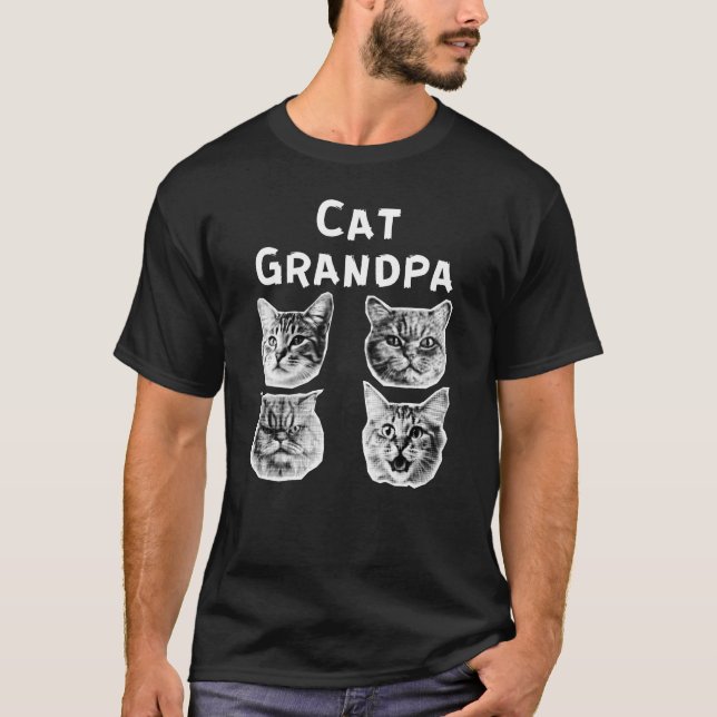 Camiseta Cat Avô (Frente)