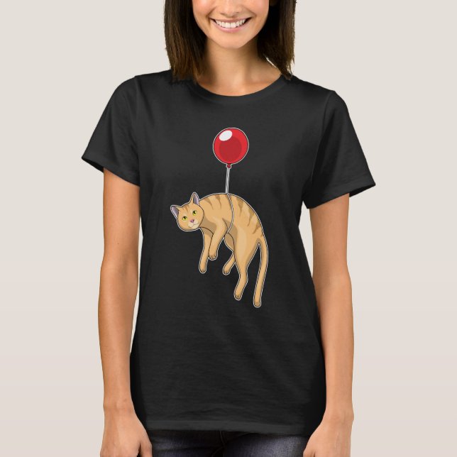 Camiseta Cat Balloon (Frente)