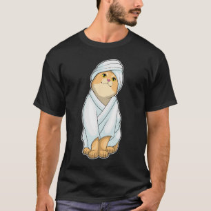Camiseta Cat Bathrobe
