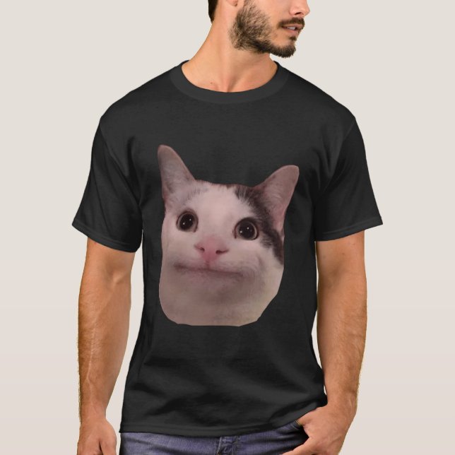 Camiseta Cat Beluga Sorria (Frente)