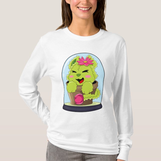 Camiseta Cat Cactus (Frente)