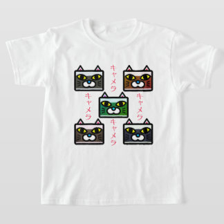 Camiseta Cat Camera