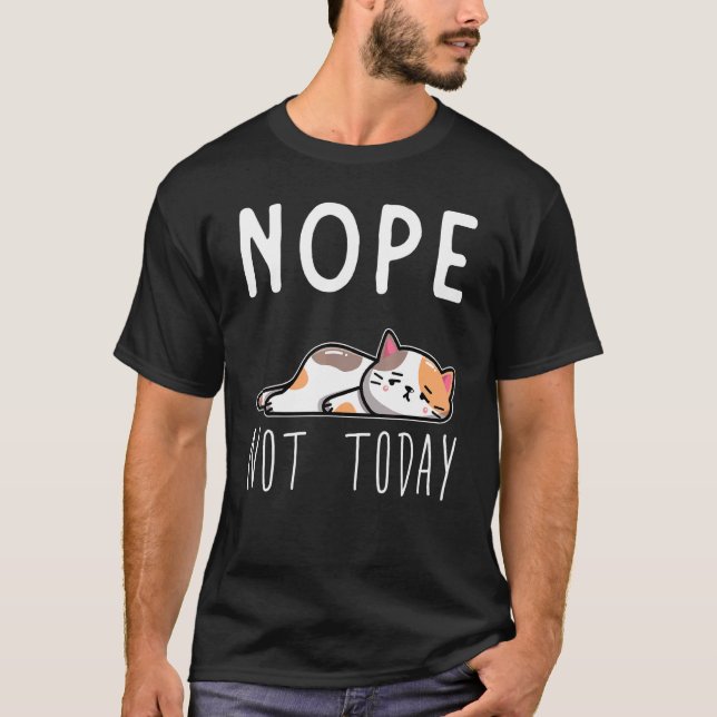 Camiseta Cat. Cansado Preguiçoso 1 (Frente)