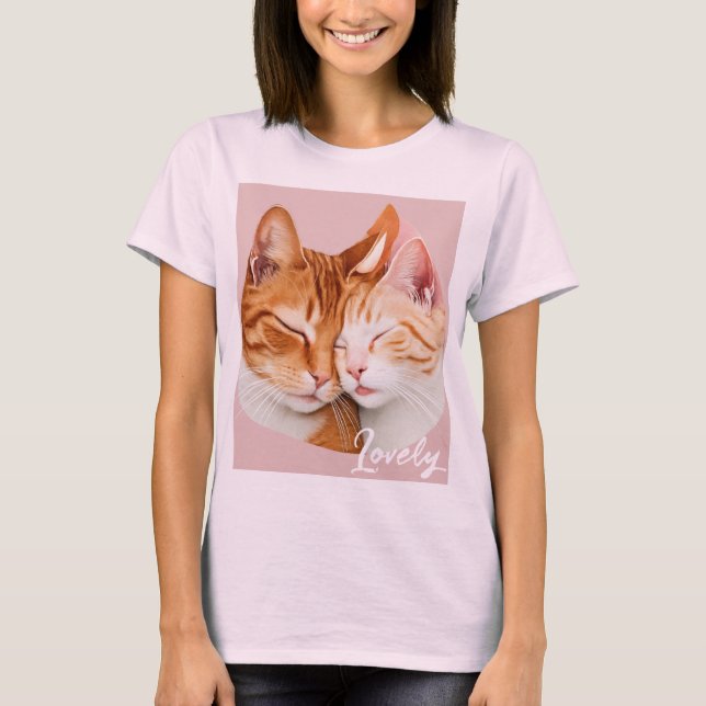 Camiseta "Cat Casal Love T-Shirt" (Frente)