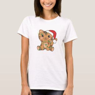 Camiseta Cat Christmas Winter Animals Cats