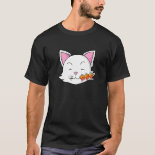 Camiseta Cat Come Lixeiras de arroz Dango