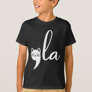 Camiseta Cat Comma La Kamala Harris Para O Presidente 2024;
