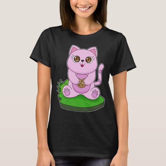 Camiseta Cat Cookie (Frente)