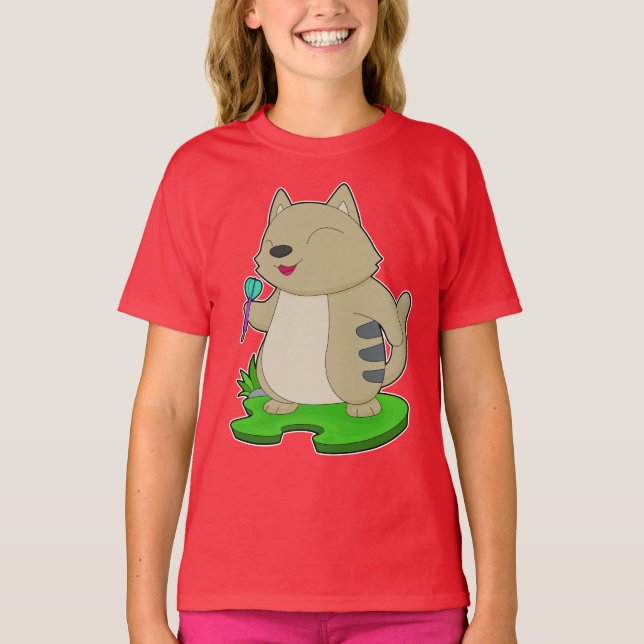 Camiseta Cat Darts Dart (Frente)