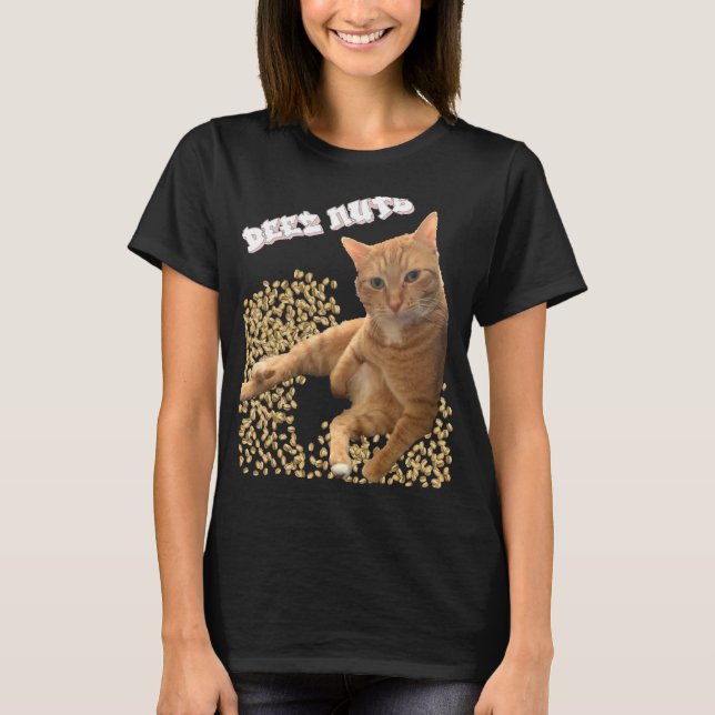Camiseta Cat Deez Loucos Piada com Pistácios (Frente)