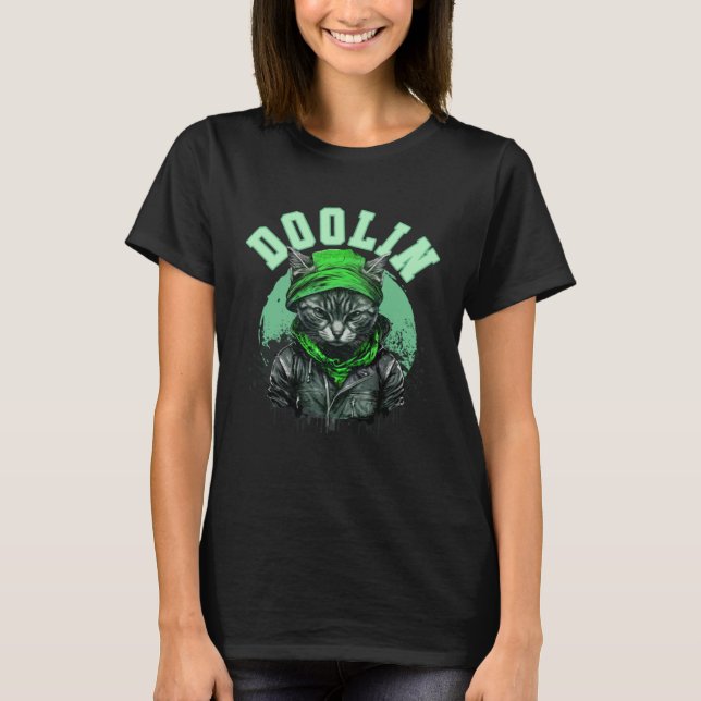Camiseta Cat Doolin Irish Saint Patrick s Day Ireland (Frente)