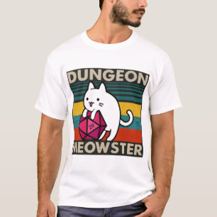 Camiseta Cat Dungeon Meowster Vintage (2)