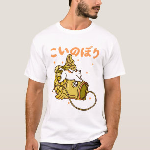 Camiseta Cat e Koinobori