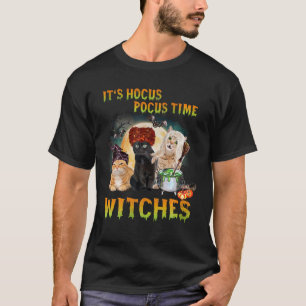 Camiseta Cat, é o Dia de as Bruxas engraçado das bruxas d