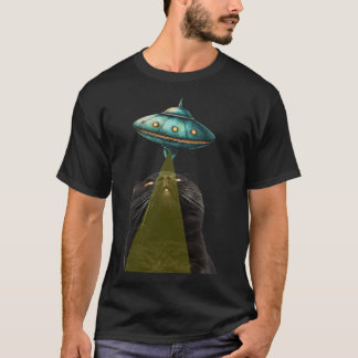 Camiseta Cat e Ufo